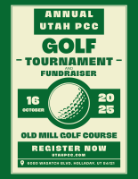 2025 Annual Utah PCC  Golf Tournament and Fundraiser